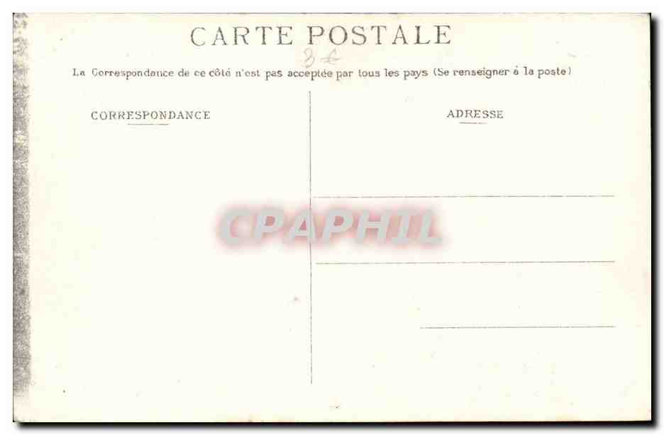 Lille - Jardin Vauban - Les Grottes — Edition G.L. — Verso