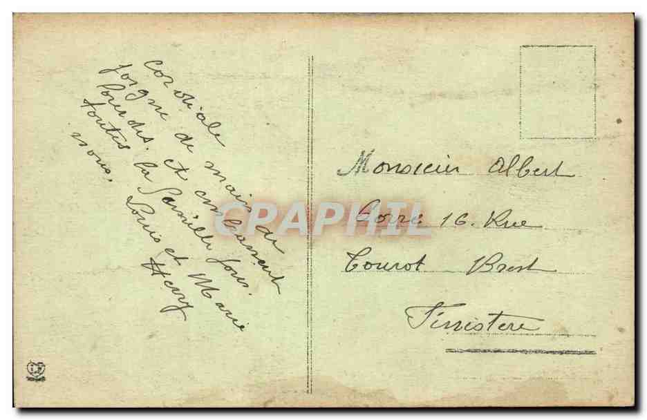 Lourdes - La Grotte Miraculeuse - CPA  — Verso