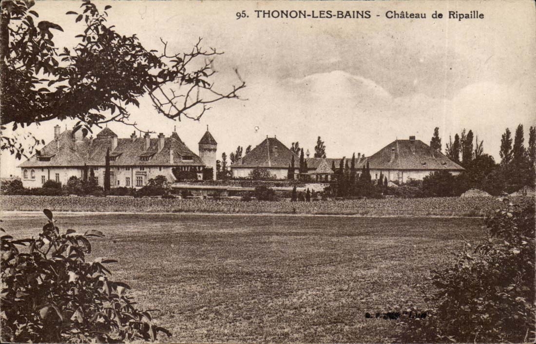Thonon les Bains - Chateau de Ripaille - CPA 