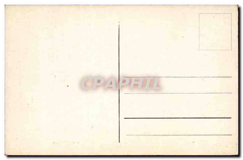 Thonon les Bains - Chateau de Ripaille - CPA  — Verso