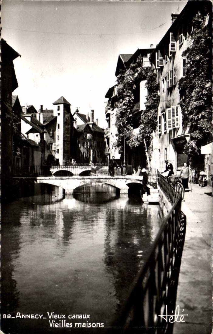 Annecy — Alte Kanäle, alte Häuser — H. de Savoie, n°88
