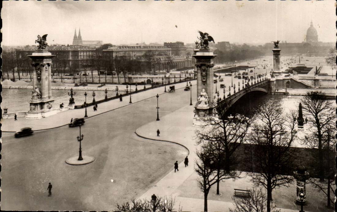 Paris - 7 - Pont Alexandre III - CPA 