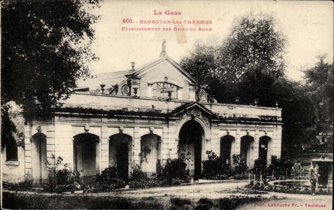 Barbotan-les-Thermes — Établissement des Bains de Boue — Phot. Labouche Fr. - Toulouse
