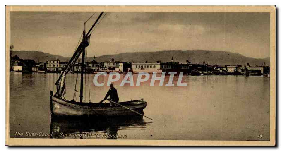Le Canal de Suez — Suez et les Montagnes d'Attaka — Éditeur commercial oriental