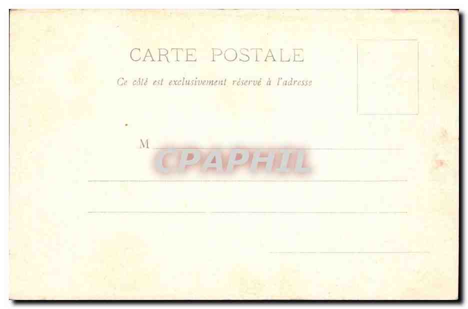 Lille CPA Le monument du chansonnier Desrousseaux — Rückseite