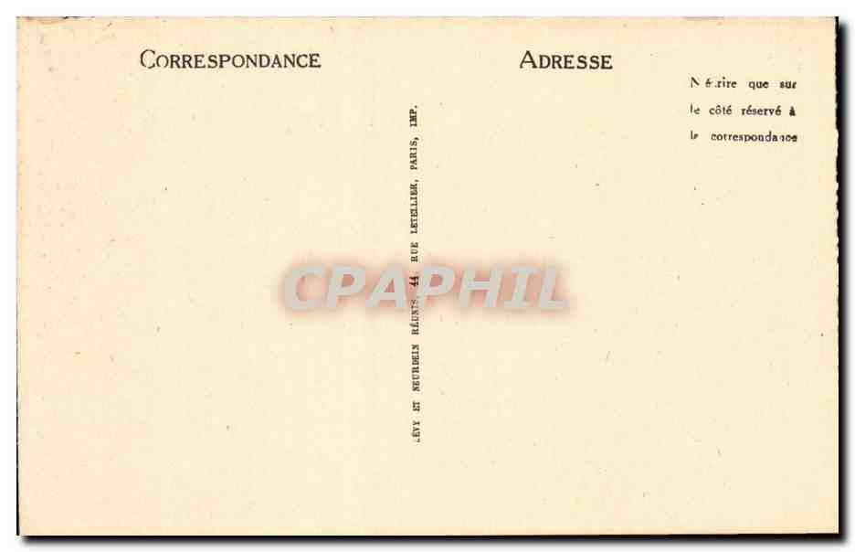 CAmbrai CPA Hotel de ville Martin Martine — Back