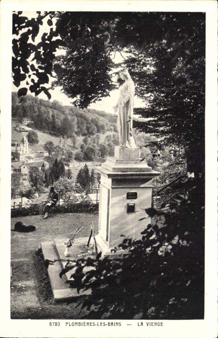 Plombieres les Bains CPA La vierge