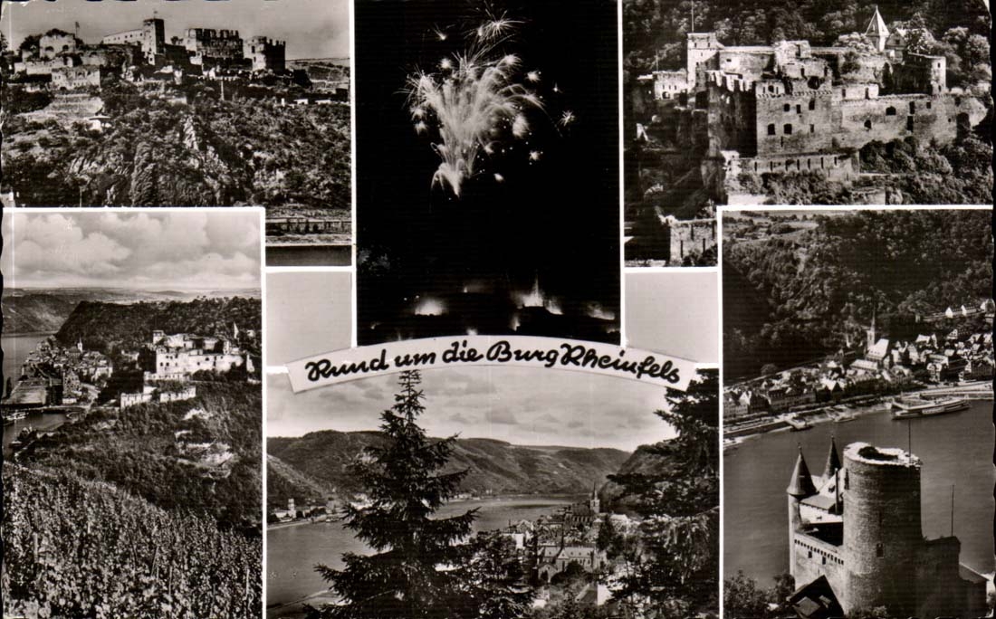 Rund um die Burg Rheinfels — Collage de vues — FOTOPRINT Verlag A. Mauffe, Würth/Wart