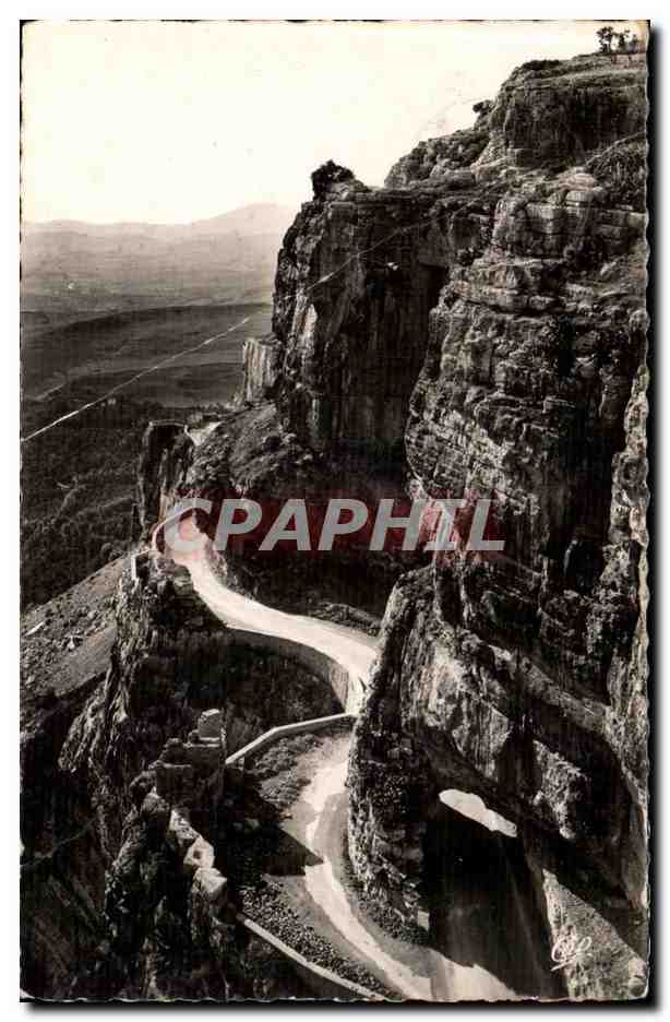 Algerie CPA Constantine Route de la corniche du Rhumel