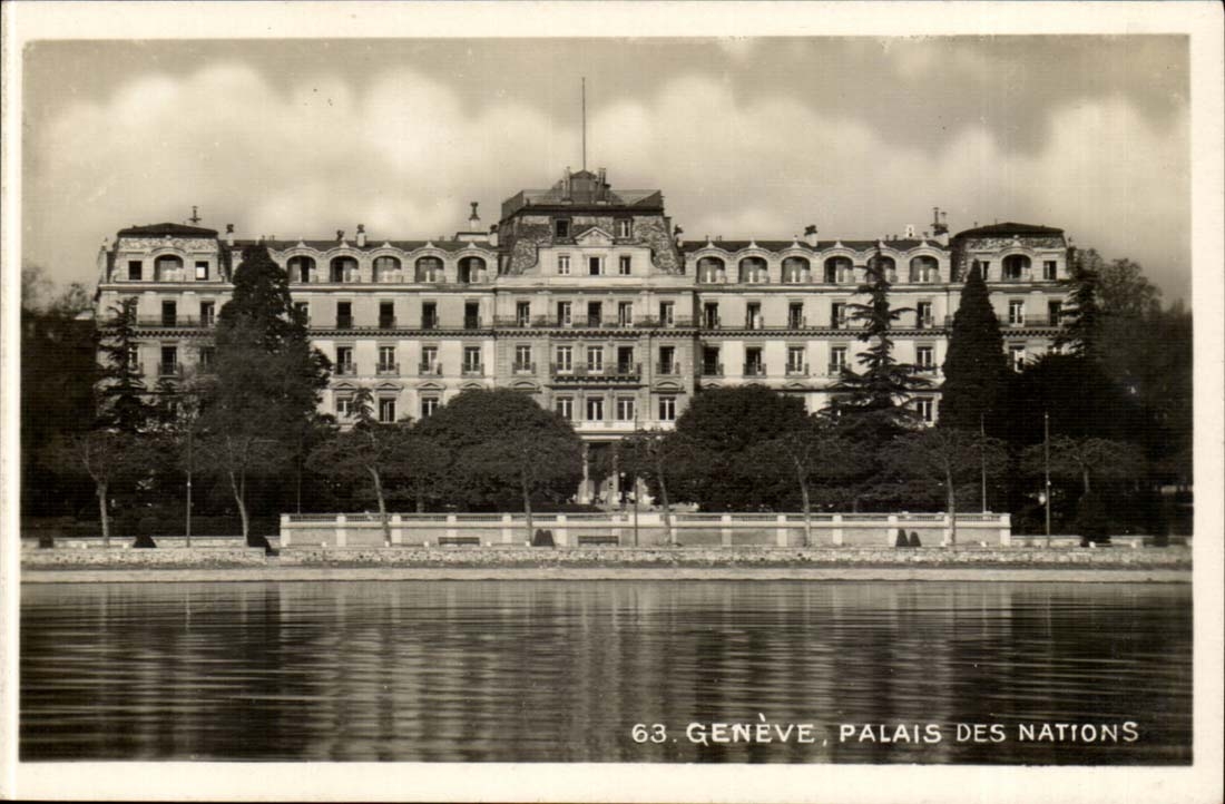 Suisse Geneve CPA Palais des Nations