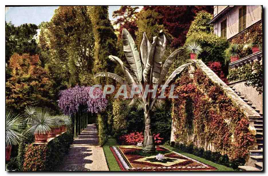 Suisse Lago di Como CPA Cadenabbia Giarcino della Villa Carlotta