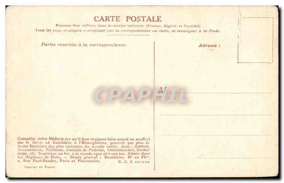 CPA Bataille de Zurich general MAssena Souvarov et Korsakoff commandant les Russes (Russia Russie Napoleon) — Rückseite