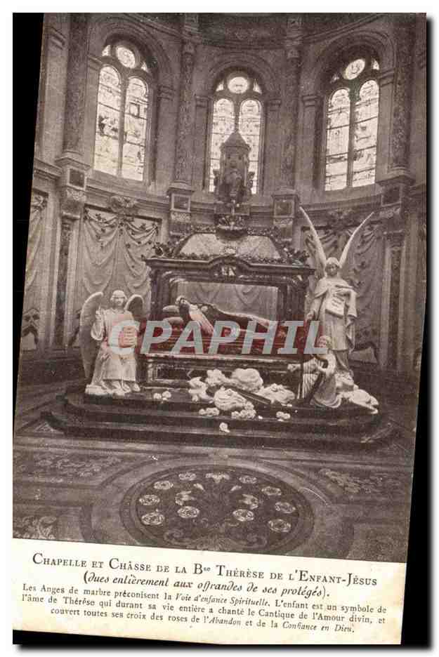 CPA Chapelle et chasse de la Bse therese de 'lenfant Jesus 