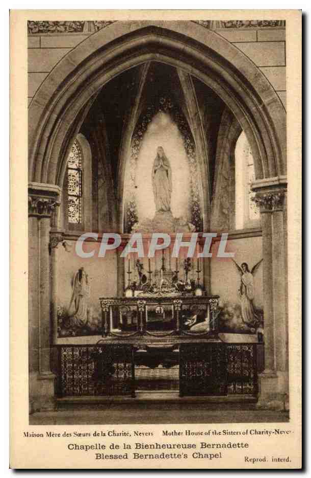 CPA Chapelle de la bienheureuse Bernadette Nevers