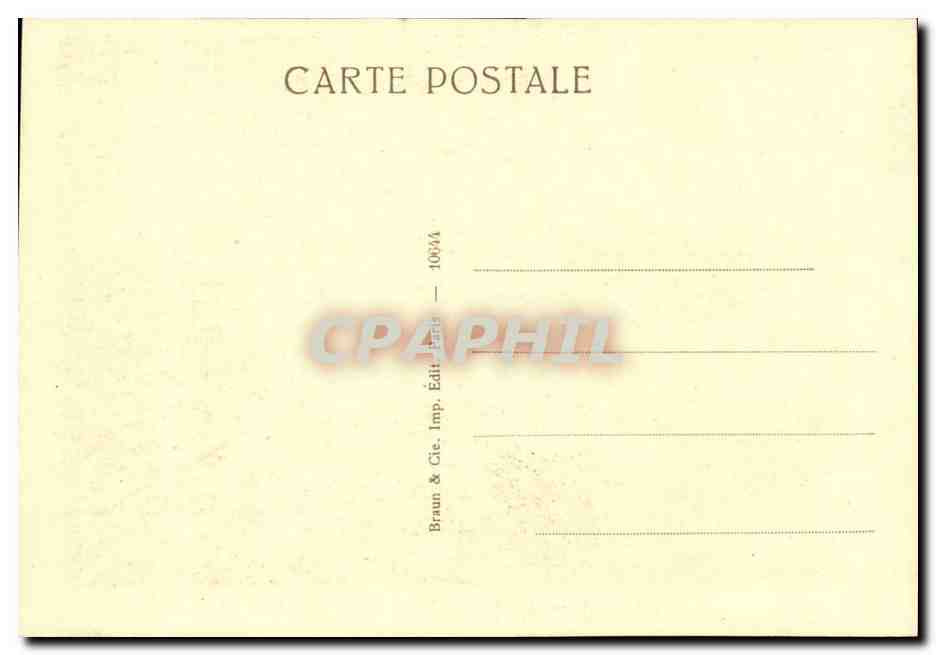 CPA Musee du Louvre J F Millet Les glaneuses  — Rückseite
