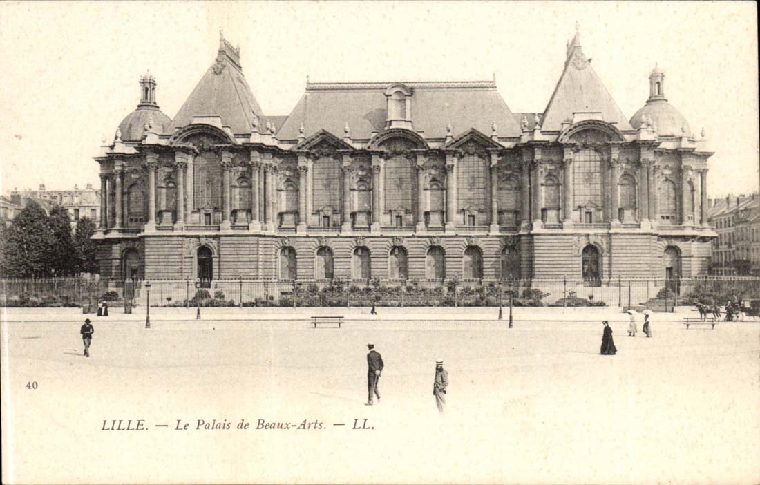 Lille CPA Le palais des Beaux Arts