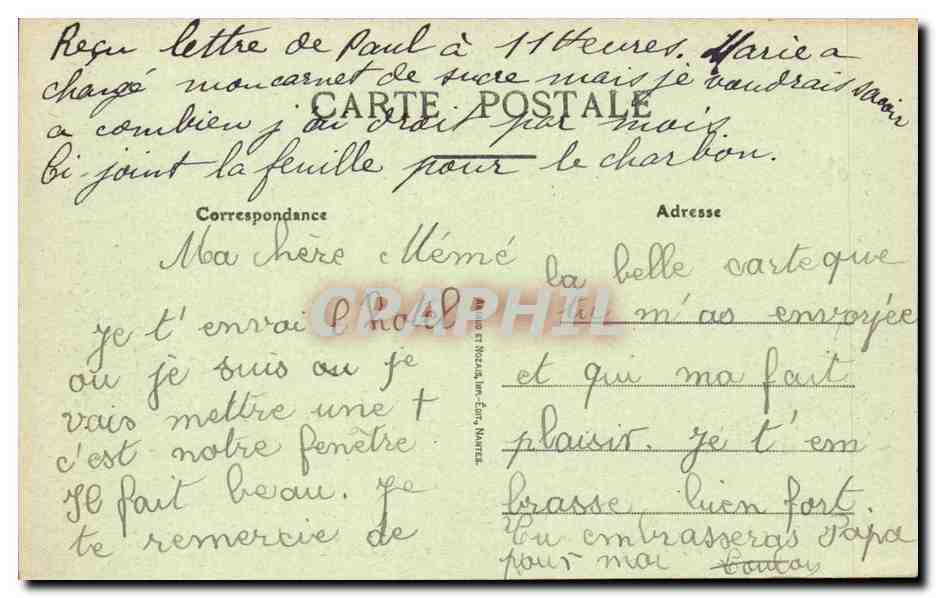 Les Sables-d'Olonne — La Plage et les Grands Hôtels — éditeur : Carte Postale — Rückseite
