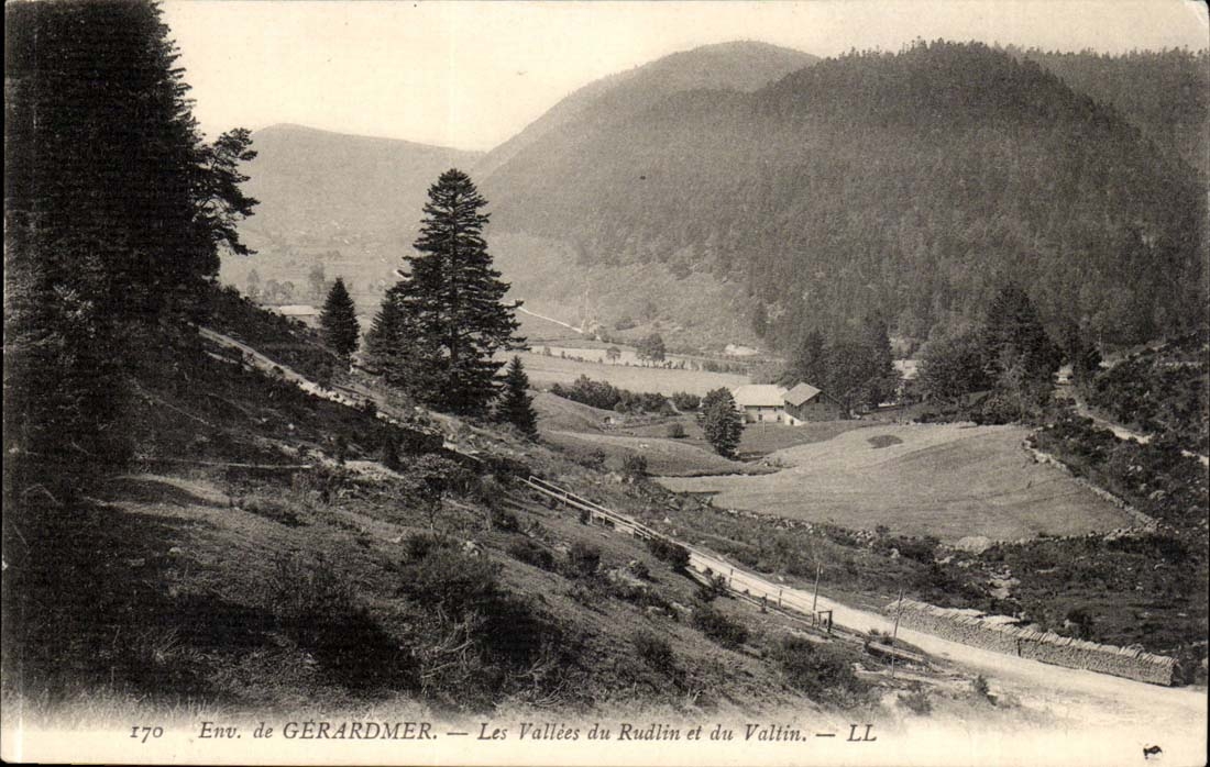 Environs de Gerardmer cPa Les vallees du Ridlin du Valtin