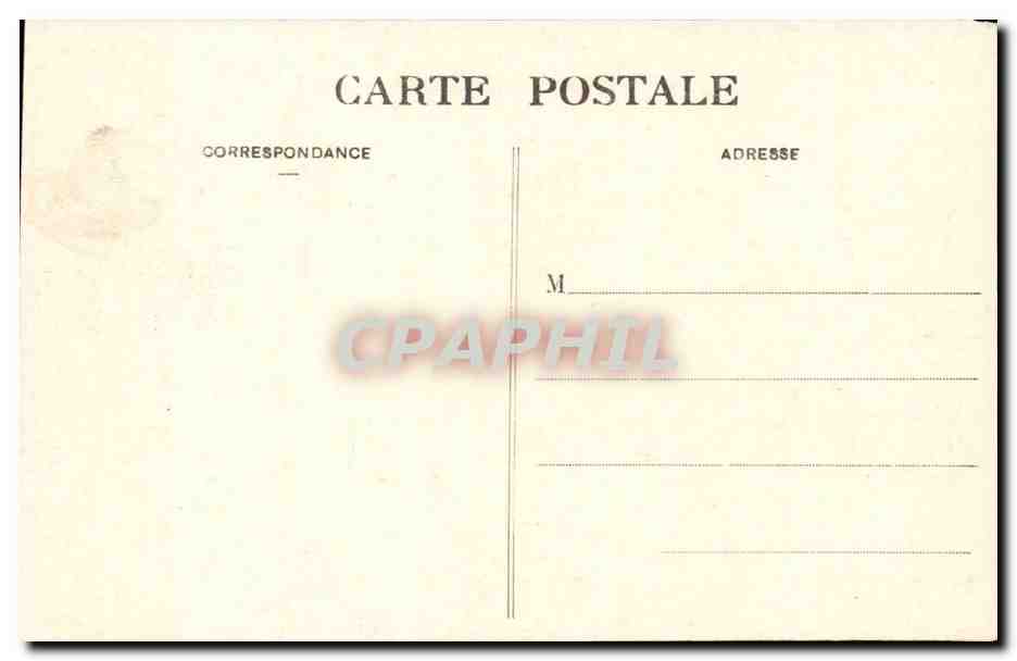 CPA Epinal Promenade du chateau Ruines du pont levis — Rückseite