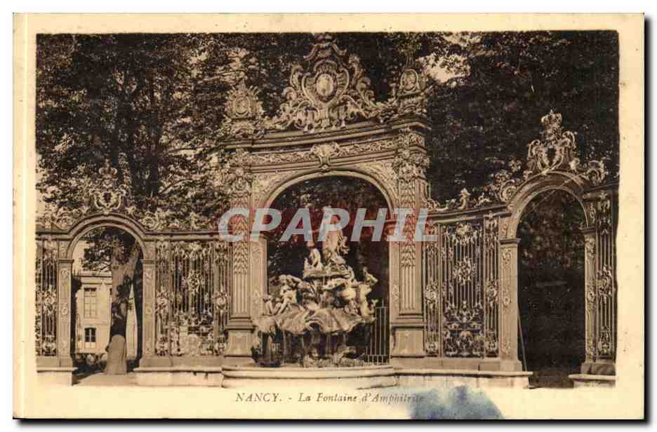 Nancy CPA La fontaine d'Amphitrite