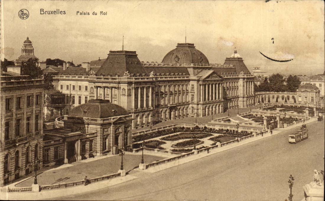 Belgie Belgique Bruxelles CPA Palais du roi