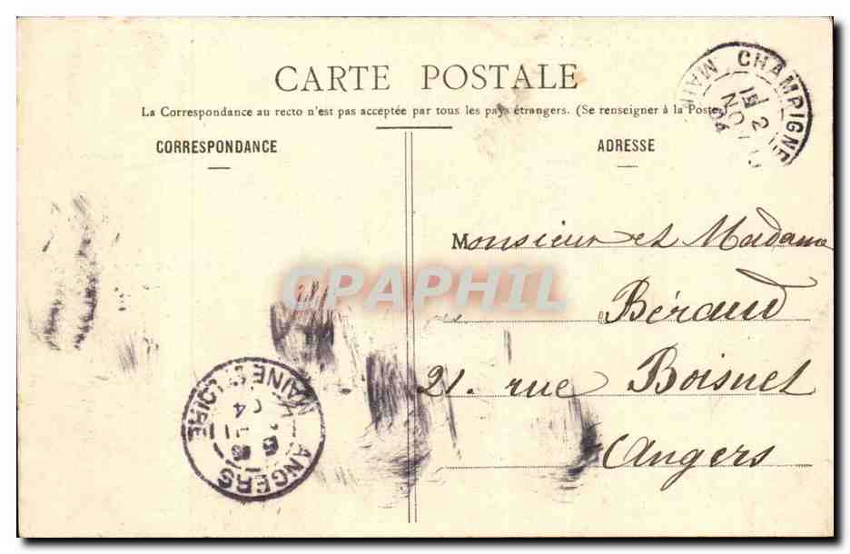 CPA Pelerinage de ND du chene Basilique Calvaire et St SEpulcre — Rückseite