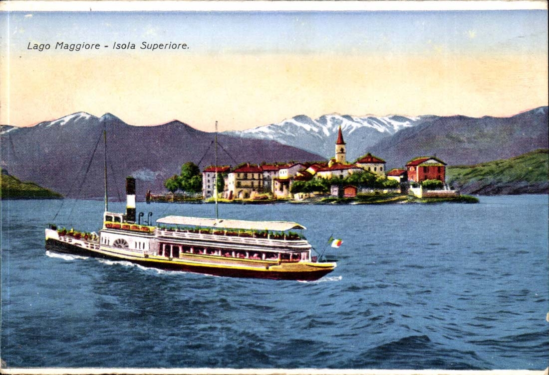 Italie italia CPA isola Superiore