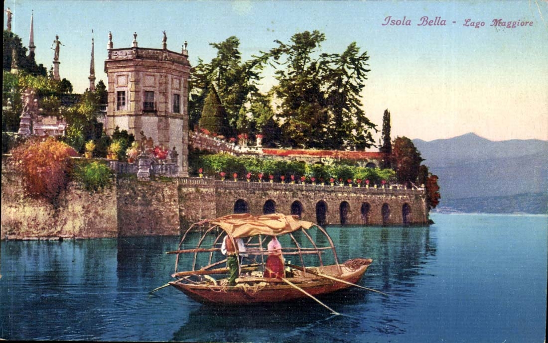 Italie italia CPA isola Bella Lago Maggiore 