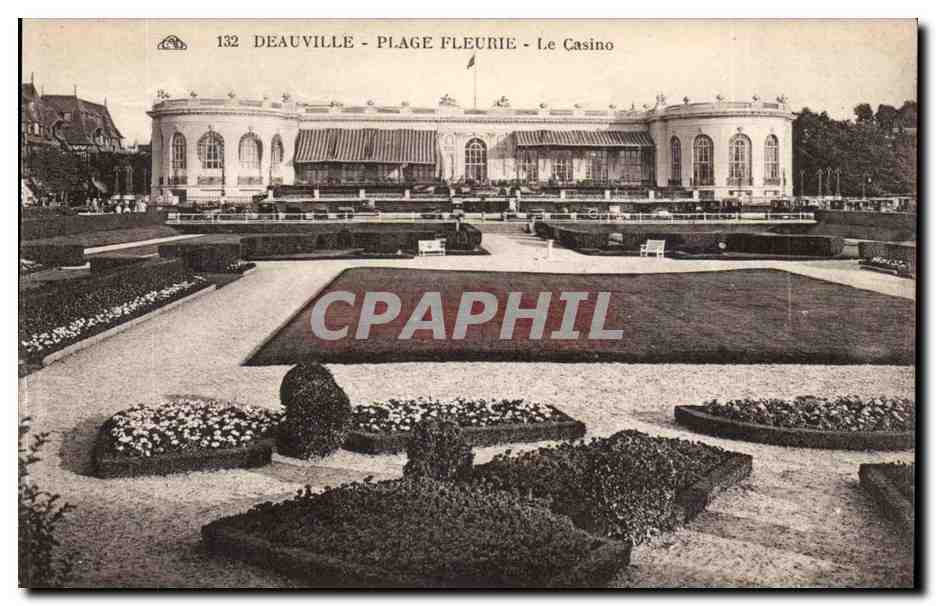 Deauville - Plage Fleurie - Le Casino — éditeur : Association des Arts Primitifs-antiques, Strasbourg