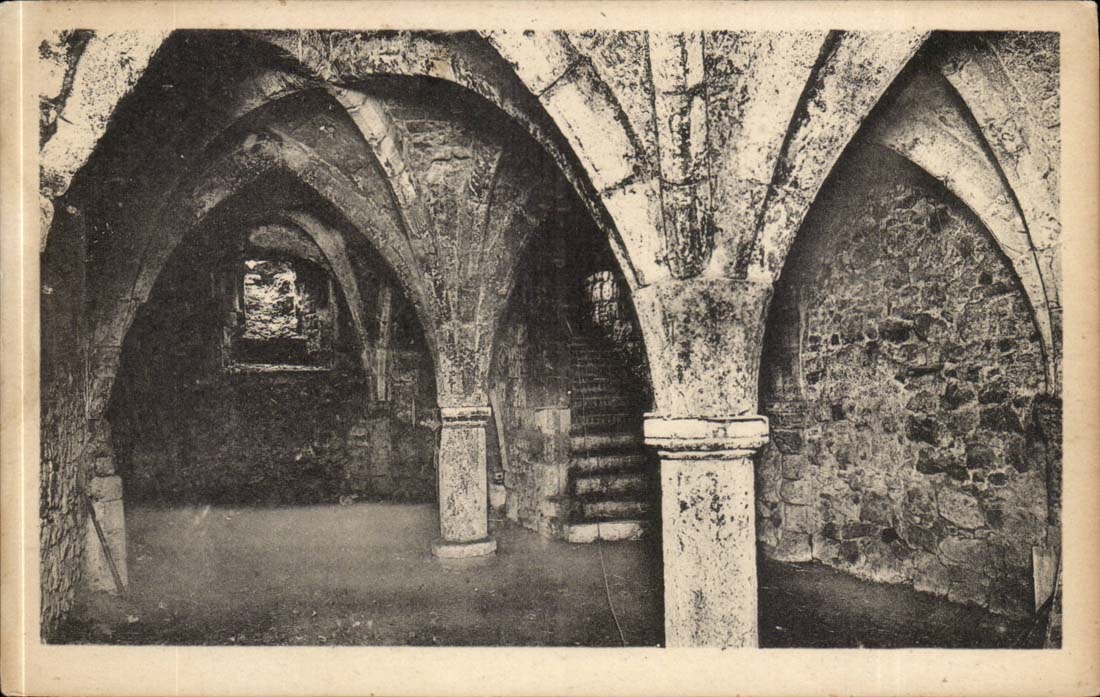 Lisieux - Grande-Rue - Kurioser Keller des 13. Jahrhunderts