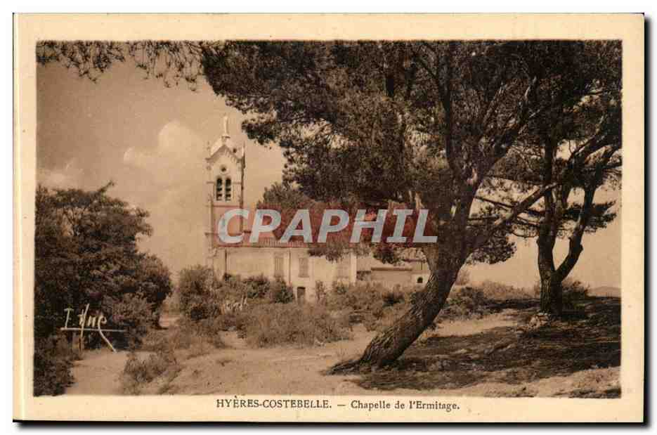 Hyeres Costebelle CPA Chapelle de l'ermitage