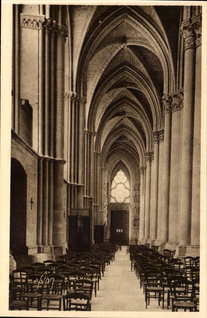 Reims - Kathedrale - Südturmschiff — Les Édifices d'Art Yvon, Paris