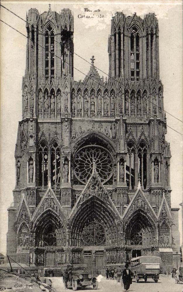 Reims - Cathédrale — éditeur Coll. Brunelet