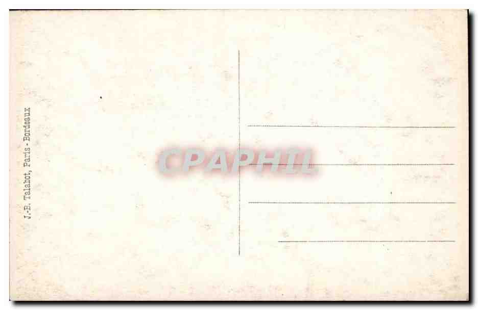 Reims CPA Guerre de 1914 Cathedrale apres le bombardement — Rückseite