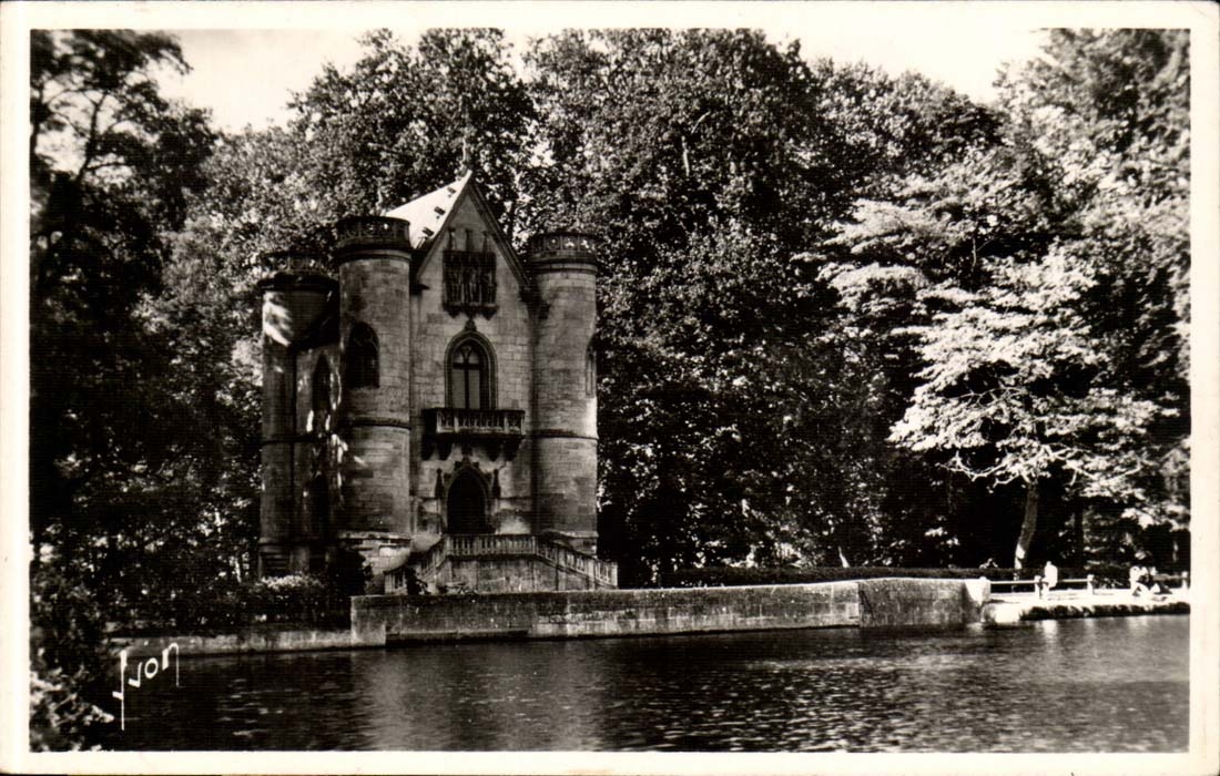 Chantilly CPA Chateau de la reine blanche 1826 pres de lamorlaye