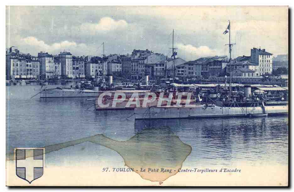 Toulon - Le Petit Rang - Contre-Torpilleurs d'Escadre