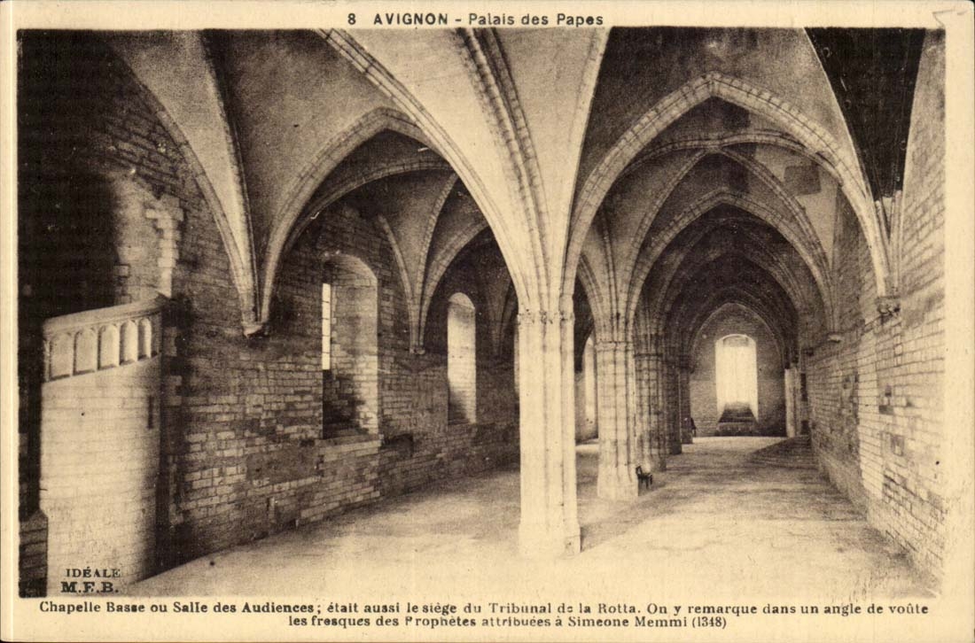 Avignon CPA Palais des Papes