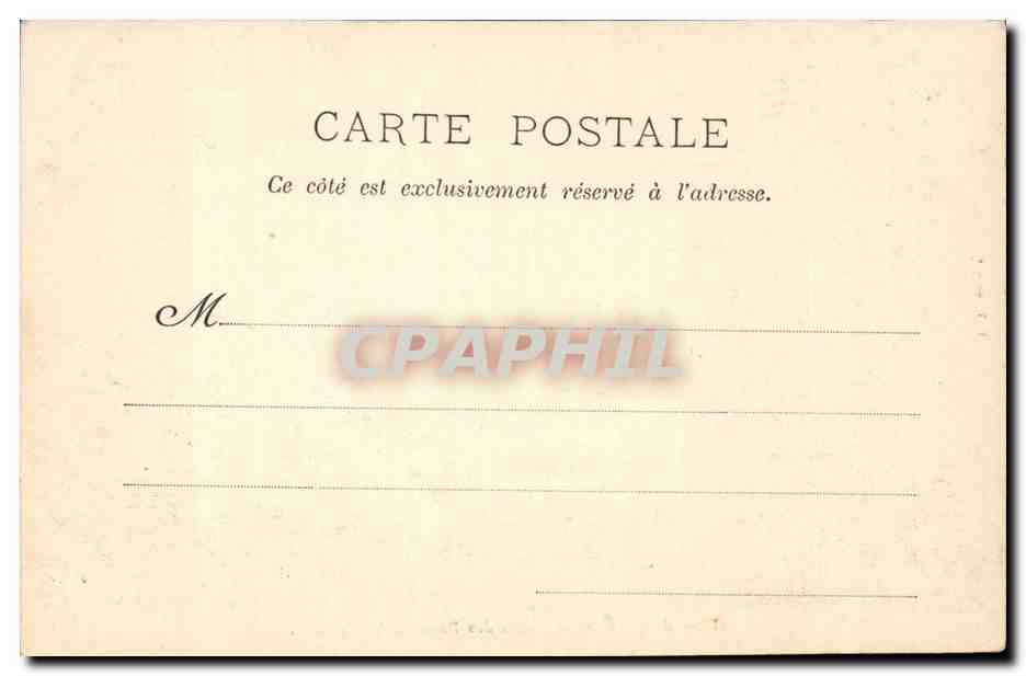 Avignon CPA Palais des Papes et le calvaire — Verso