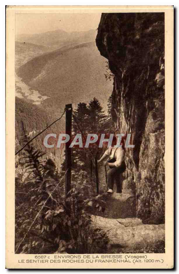 Environs de la Bresse CPA Le sentier des roches du Frankenhal 