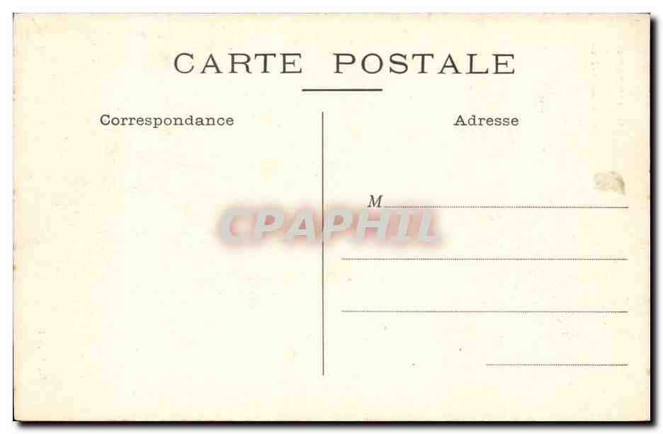 Limoges CPA La cathedrale Porte Saint Jean — Rückseite