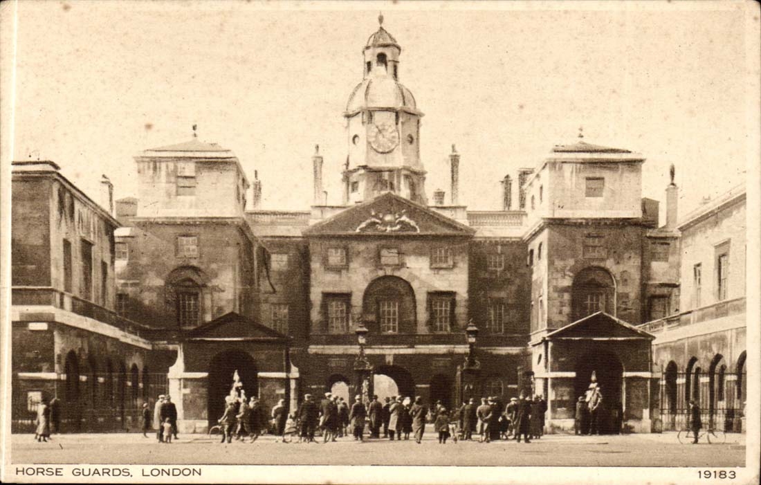 Grande Bretagne Horse guards London Londres CPA 
