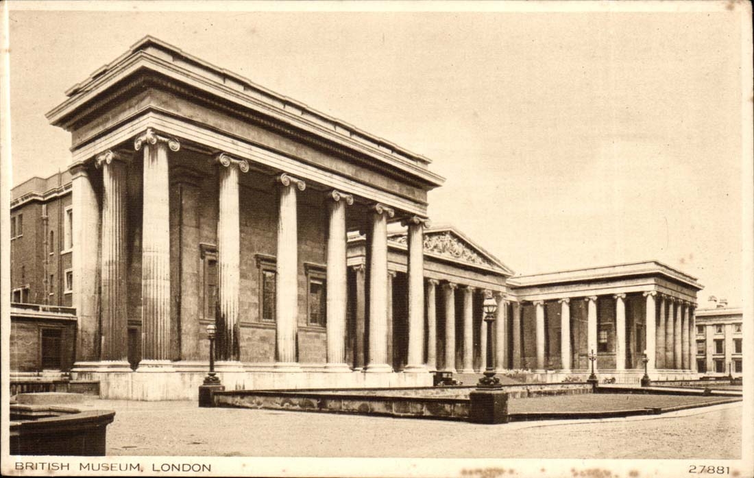 Grande Bretagne British Museum London Londres CPA