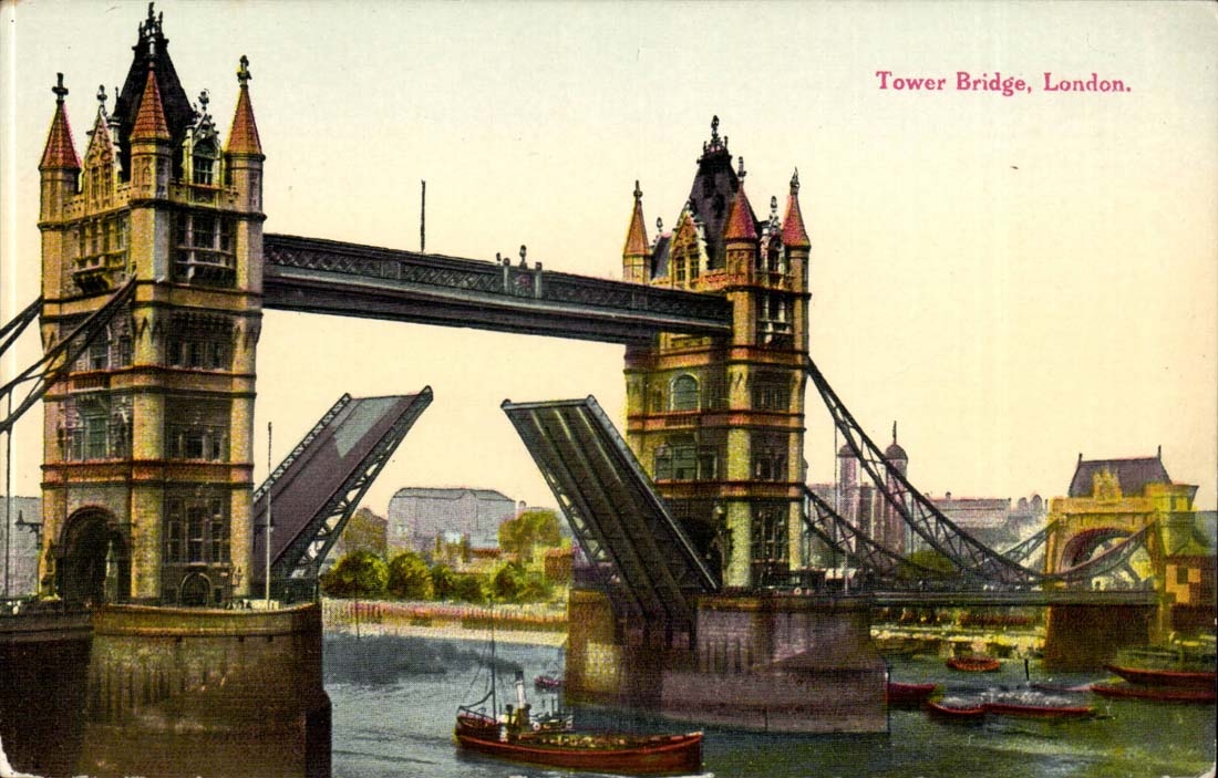 Grande Bretagne Tower bridge London Londres CPA