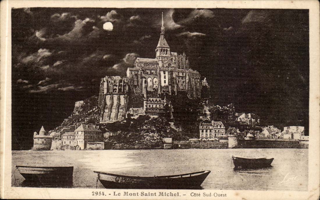 Mont Saint Michel CPA Cote Sud Ouest