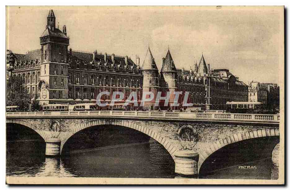Paris CPA La conciergerie palais de justice