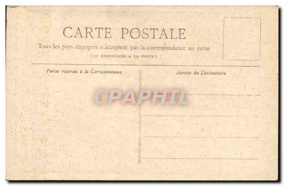 Paris CPA Eglise de la Trinite — Rückseite