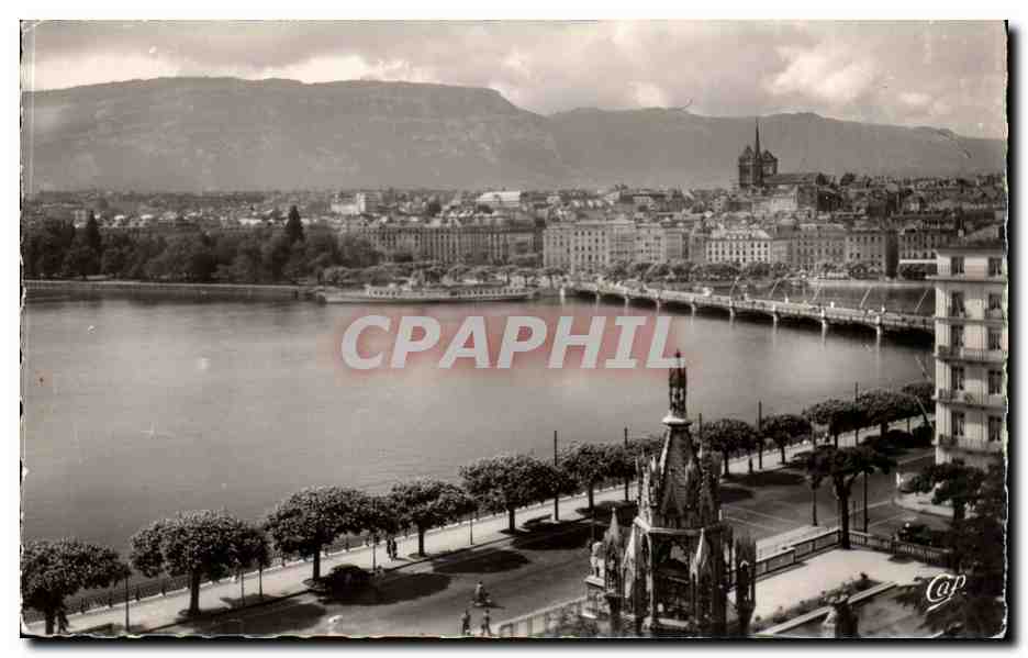 CPA Grande Bretagne Geneve Vue generale