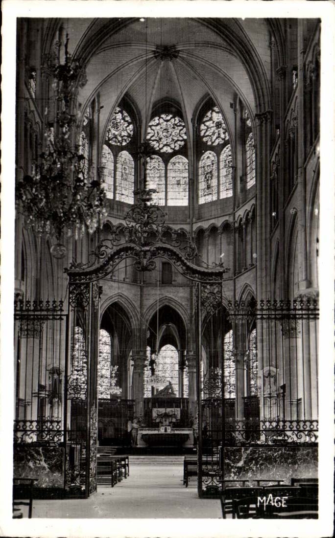 Auxerre CPA La cathedrale Le choeur