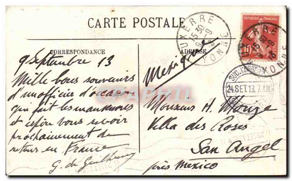 Auxerre — La Cathédrale — Église Saint-Étienne — Édition Nouvelles Galeries, n°28 — Reverso