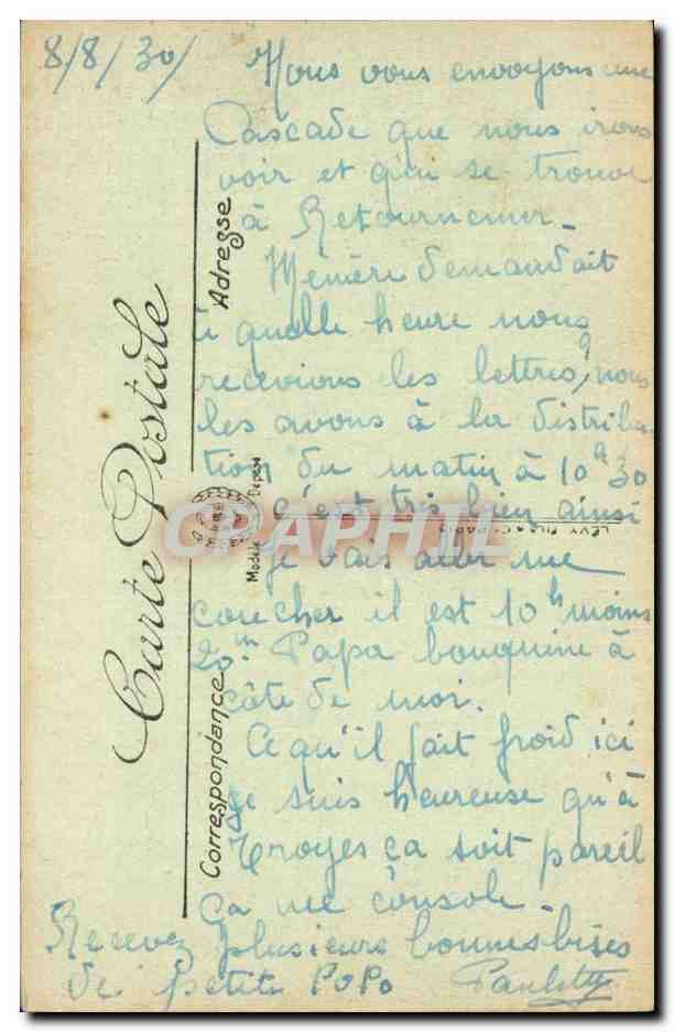 Gérardmer — La Casca et Charlemagne — Edition Zeigler LL, n°126 — Reverso